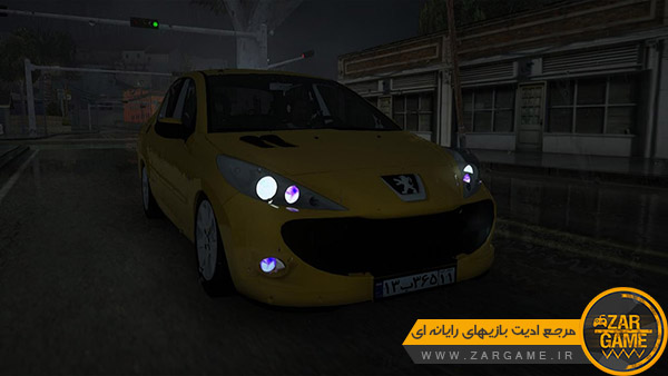 دانلود خودروی پژو 207 Sd برای بازی Gta San Andreas زرگیم